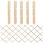 Vallas enrejado 5 uds madera maciza de abeto 180x80 cm de vidaXL, Paneles de vallas - Ref: Foro24-316422, Precio: 36,66 €, De...