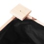 Jardinera con forro y ruedas madera maciza de abeto 71x37x80 cm en Macetas y jardineras | Comprar online en Foru.es