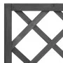 Jardinera enrejada de jardín madera de abeto negro 70x30x135cm by vidaXL, Pots and planters - Ref: Foro24-316427, Price: 78,2...