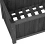 Jardinera enrejada de jardín madera de abeto negro 70x30x135cm by vidaXL, Pots and planters - Ref: Foro24-316427, Price: 78,2...
