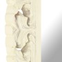 Espejo tallado a mano madera maciza de mango blanco 50x50 cm de vidaXL, Espejos - Ref: Foro24-321641, Precio: 34,63 €, Descue...