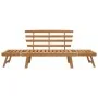 Banco de jardín 2 en 1 190 cm madera maciza acacia de vidaXL, Bancos de jardín - Ref: Foro24-316471, Precio: 167,10 €, Descue...