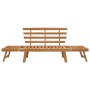 Banco de jardín 2 en 1 190 cm madera maciza acacia de vidaXL, Bancos de jardín - Ref: Foro24-316471, Precio: 169,44 €, Descue...