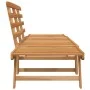 Banco de jardín 2 en 1 190 cm madera maciza acacia de vidaXL, Bancos de jardín - Ref: Foro24-316471, Precio: 167,10 €, Descue...