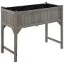 Jardinera elevada con invernadero 110x54x120 cm abeto de vidaXL, Maceteros y jardineras - Ref: Foro24-316472, Precio: 184,75 ...