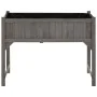 Jardinera elevada con invernadero 110x54x120 cm abeto de vidaXL, Maceteros y jardineras - Ref: Foro24-316472, Precio: 184,75 ...