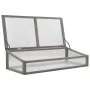 Jardinera elevada con invernadero 110x54x120 cm abeto de vidaXL, Maceteros y jardineras - Ref: Foro24-316472, Precio: 184,75 ...