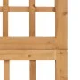 Biombo/Enrejado de 4 paneles madera maciza de abeto 161x180 cm de vidaXL, Divisores de ambientes - Ref: Foro24-316479, Precio...