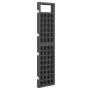 Biombo/Enrejado de 4 paneles madera de abeto negro 161x180 cm de vidaXL, Divisores de ambientes - Ref: Foro24-316483, Precio:...