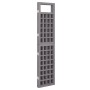 Biombo/Enrejado de 4 paneles madera de abeto gris 161x180 cm de vidaXL, Divisores de ambientes - Ref: Foro24-316487, Precio: ...