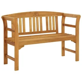 Solid acacia wood garden bench 114 cm by vidaXL, garden benches - Ref: Foro24-316497, Price: 131,41 €, Discount: %