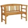Banco de jardín madera de acacia maciza 114 cm de vidaXL, Bancos de jardín - Ref: Foro24-316497, Precio: 131,41 €, Descuento: %