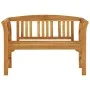 Banco de jardín madera de acacia maciza 114 cm de vidaXL, Bancos de jardín - Ref: Foro24-316497, Precio: 131,41 €, Descuento: %