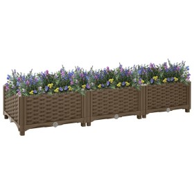 Arriate 120x40x23 cm polipropileno de vidaXL, Maceteros y jardineras - Ref: Foro24-316513, Precio: 50,41 €, Descuento: %