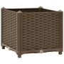 Arriate 40x40x38 cm polipropileno de vidaXL, Maceteros y jardineras - Ref: Foro24-316515, Precio: 32,98 €, Descuento: %
