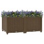 Arriate 80x40x38 cm polipropileno de vidaXL, Maceteros y jardineras - Ref: Foro24-316516, Precio: 48,94 €, Descuento: %