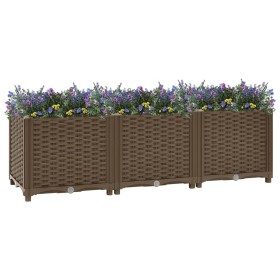 Arriate 120x40x38 cm polipropileno de vidaXL, Maceteros y jardineras - Ref: Foro24-316517, Precio: 66,15 €, Descuento: %