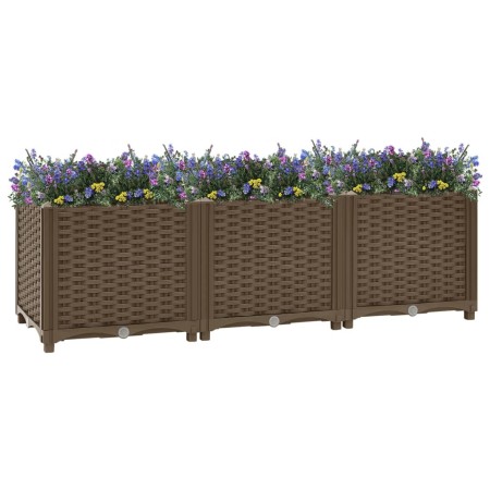 Arriate 120x40x38 cm polipropileno de vidaXL, Maceteros y jardineras - Ref: Foro24-316517, Precio: 66,15 €, Descuento: %
