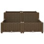 Arriate 80x80x38 cm polipropileno de vidaXL, Maceteros y jardineras - Ref: Foro24-316523, Precio: 60,17 €, Descuento: %