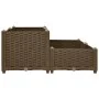 Arriate 80x80x38 cm polipropileno de vidaXL, Maceteros y jardineras - Ref: Foro24-316523, Precio: 67,08 €, Descuento: %