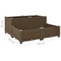 Arriate 80x80x38 cm polipropileno de vidaXL, Maceteros y jardineras - Ref: Foro24-316523, Precio: 67,08 €, Descuento: %