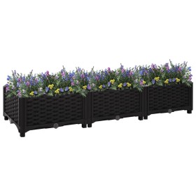 Arriate 120x40x23 cm polipropileno de vidaXL, Maceteros y jardineras - Ref: Foro24-316528, Precio: 54,99 €, Descuento: %