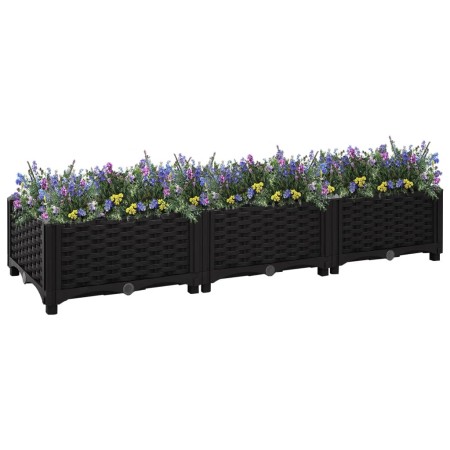 Arriate 120x40x23 cm polipropileno de vidaXL, Maceteros y jardineras - Ref: Foro24-316528, Precio: 54,99 €, Descuento: %