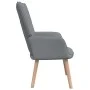 Relax armchair with light gray fabric footstool by vidaXL, Armchairs - Ref: Foro24-327930, Price: 150,34 €, Discount: %