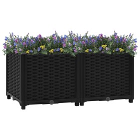 Arriate 80x40x38 cm polipropileno de vidaXL, Maceteros y jardineras - Ref: Foro24-316531, Precio: 57,44 €, Descuento: %
