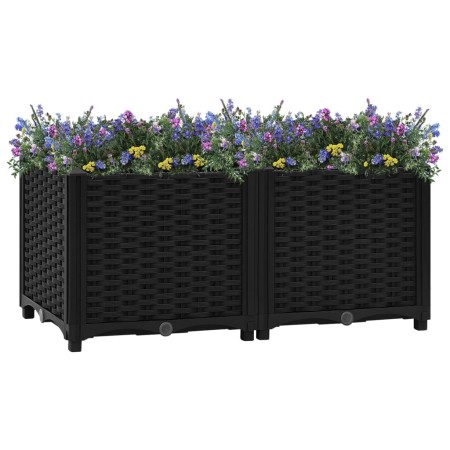 Arriate 80x40x38 cm polipropileno de vidaXL, Maceteros y jardineras - Ref: Foro24-316531, Precio: 57,44 €, Descuento: %