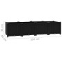 Arriate 160x40x38 cm polipropileno de vidaXL, Maceteros y jardineras - Ref: Foro24-316533, Precio: 81,41 €, Descuento: %