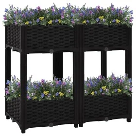 Arriate 80x40x71 cm polipropileno de vidaXL, Maceteros y jardineras - Ref: Foro24-316535, Precio: 65,57 €, Descuento: %