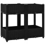 Arriate 80x40x71 cm polipropileno de vidaXL, Maceteros y jardineras - Ref: Foro24-316535, Precio: 79,30 €, Descuento: %