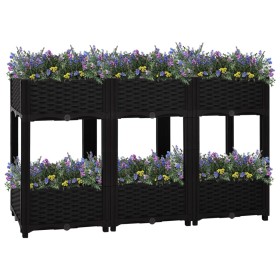 Arriate 120x40x71 cm polipropileno de vidaXL, Maceteros y jardineras - Ref: Foro24-316536, Precio: 92,83 €, Descuento: %