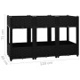 Arriate 120x40x71 cm polipropileno de vidaXL, Maceteros y jardineras - Ref: Foro24-316536, Precio: 92,83 €, Descuento: %