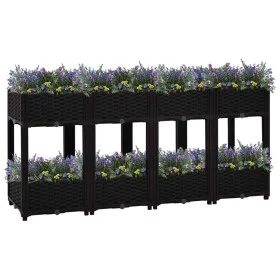 Arriate 160x40x71 cm polipropileno de vidaXL, Maceteros y jardineras - Ref: Foro24-316537, Precio: 117,56 €, Descuento: %