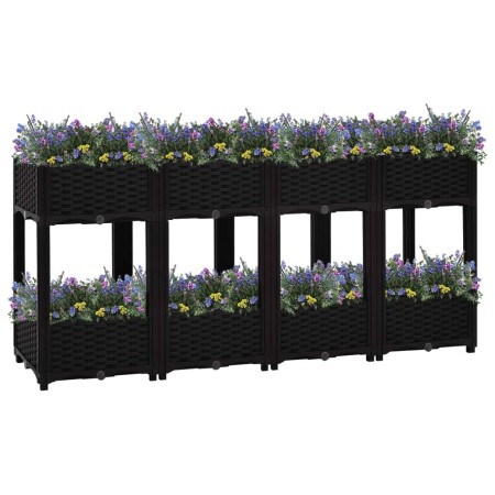 Arriate 160x40x71 cm polipropileno de vidaXL, Maceteros y jardineras - Ref: Foro24-316537, Precio: 114,77 €, Descuento: %
