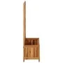 Arriate de jardín con enrejado madera de acacia de vidaXL, Maceteros y jardineras - Ref: Foro24-316541, Precio: 69,08 €, Desc...