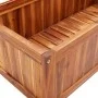 Arriate con enrejado madera maciza de acacia 85x38x150 cm de vidaXL, Maceteros y jardineras - Ref: Foro24-316542, Precio: 135...