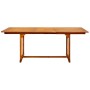 Mesa de comedor jardín madera maciza acacia (150-200)x100x75cm de vidaXL, Mesas de jardín - Ref: Foro24-316564, Precio: 332,9...