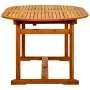 Mesa de comedor jardín madera maciza acacia (160-240)x100x75 cm de vidaXL, Mesas de jardín - Ref: Foro24-316565, Precio: 348,...