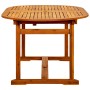 Mesa de comedor jardín madera maciza acacia (160-240)x100x75 cm de vidaXL, Mesas de jardín - Ref: Foro24-316565, Precio: 332,...