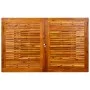 Garten-Esstisch aus massivem Akazienholz (160-240) x 100 x 75 cm von vidaXL, Gartentische - Ref: Foro24-316566, Preis: 358,03...