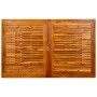 Mesa de comedor jardín madera maciza acacia (160-240)x100x75 cm de vidaXL, Mesas de jardín - Ref: Foro24-316566, Precio: 353,...