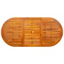 Mesa de comedor jardín madera maciza acacia (120-170)x80x75 cm de vidaXL, Mesas de jardín - Ref: Foro24-316567, Precio: 252,9...