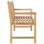 Banco de jardín de madera maciza de teca 114 cm de vidaXL, Bancos de jardín - Ref: Foro24-316622, Precio: 179,88 €, Descuento: %
