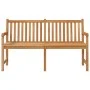 Solid teak wood garden bench 150 cm by vidaXL, garden benches - Ref: Foro24-316623, Price: 227,63 €, Discount: %
