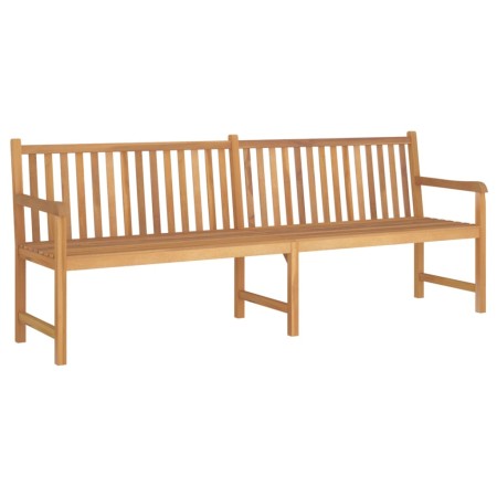 Banco de jardín de madera maciza de teca 228 cm de vidaXL, Bancos de jardín - Ref: Foro24-316624, Precio: 353,80 €, Descuento: %