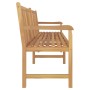 Banco de jardín de madera maciza de teca 228 cm de vidaXL, Bancos de jardín - Ref: Foro24-316624, Precio: 353,80 €, Descuento: %