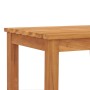 Banco de jardín de madera maciza de teca 114 cm de vidaXL, Bancos de jardín - Ref: Foro24-316626, Precio: 147,02 €, Descuento: %